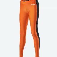 Легинсы для фитнеса, 156417-0222, цвет: оранжевый+черный - Легинсы для фитнеса, 156417-0222, цвет: оранжевый+черный