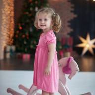 Платье-туника, 162017-6100, цвет: розовый меланж - Платье-туника, 162017-6100, цвет: розовый меланж
