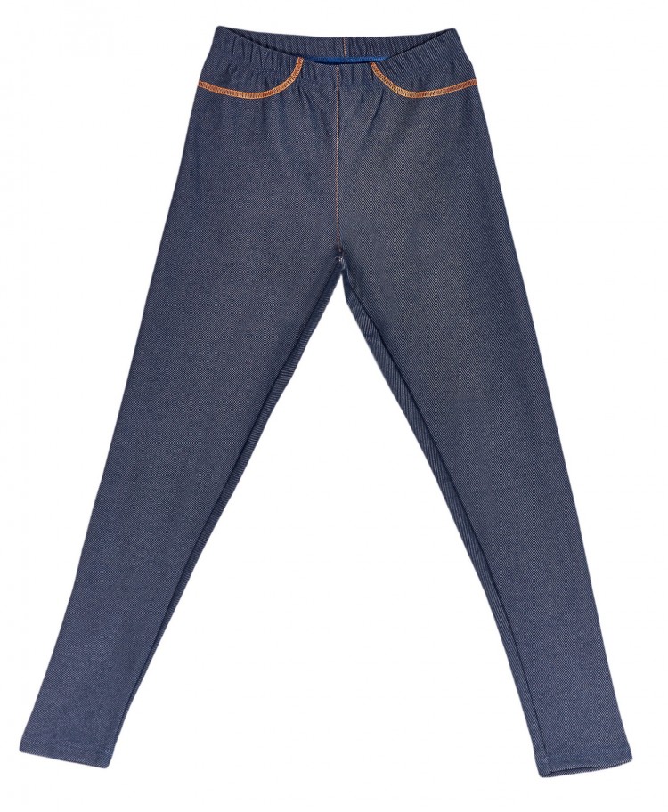 Брюки-джеггинсы, 159217-4700, цвет: джинса