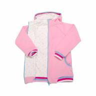 Платье-куртка (флис), 195814-0800, цвет: Розовый - Платье-куртка (флис), 195814-0800, цвет: Розовый