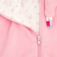 Платье-куртка (флис), 195814-0800, цвет: Розовый - Платье-куртка (флис), 195814-0800, цвет: Розовый