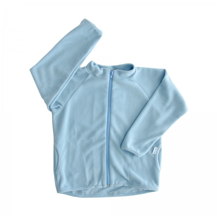 Куртка флисовая, 196214-0500, цвет: Голубой