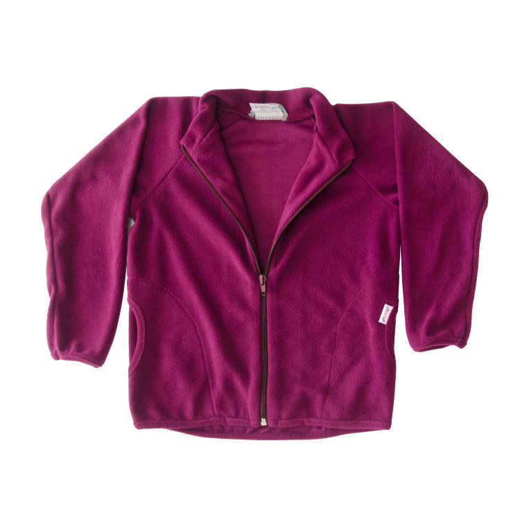 Куртка флисовая, 196214-4300, цвет: Вишневый