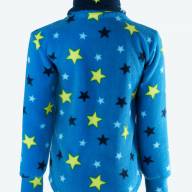 Кофта флисовая, 192717-6867, цвет: синие звёзды, т.синие звезды - Кофта флисовая, 192717-6867, цвет: синие звёзды, т.синие звезды