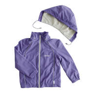 Куртка демисезонная на флисовом подкладе, 197214-0789, цвет: фиолетовая клетка - Куртка демисезонная на флисовом подкладе, 197214-0789, цвет: фиолетовая клетка