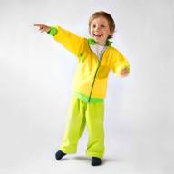 Куртка-косушка, 0205-005-0315, цвет: Желтый+салатовый - Куртка-косушка, 0205-005-0315, цвет: Желтый+салатовый