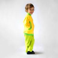 Куртка-косушка, 0205-005-0315, цвет: Желтый+салатовый - Куртка-косушка, 0205-005-0315, цвет: Желтый+салатовый