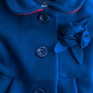Пальто флисовое без подклада, 183914-0601, цвет: Синий+красный - Пальто флисовое без подклада, 183914-0601, цвет: Синий+красный