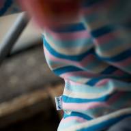 Водолазка с начесом, 142514-0812, цвет: розово-молочная полоса - Водолазка с начесом, 142514-0812, цвет: розово-молочная полоса
