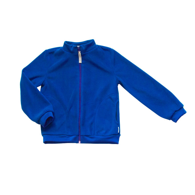 Куртка флисовая, 198814-0600, цвет: синий