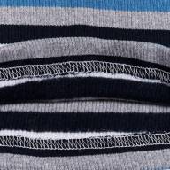 Водолазка с начесом, 142514-2206, цвет: черно-синяя полоса - Водолазка с начесом, 142514-2206, цвет: черно-синяя полоса