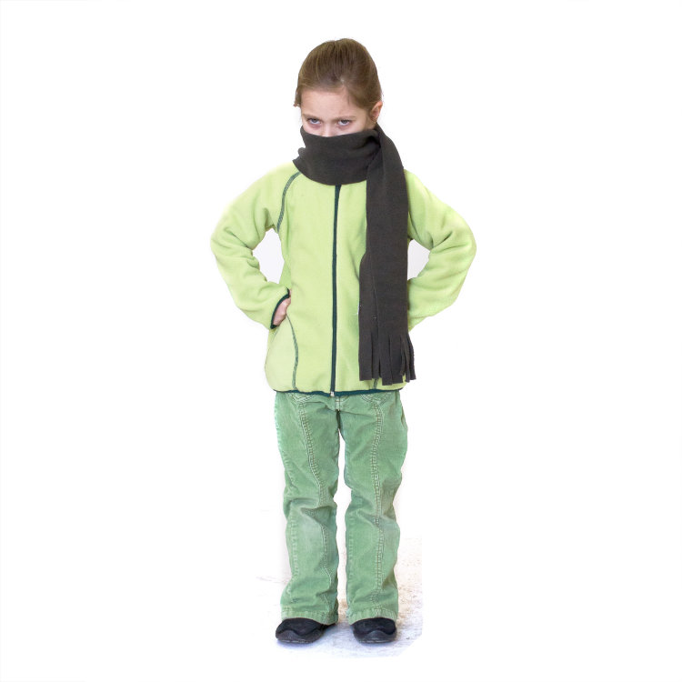 Куртка флисовая, 1005-009-3432, цвет: Фисташковый+темно-зеленый