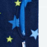 Кофта флисовая с капюшоном 220, 193417-6768, цвет: т.синие звезды, синие звезды - Кофта флисовая с капюшоном 220, 193417-6768, цвет: т.синие звезды, синие звезды