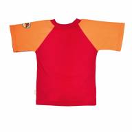 Комплект шорты+футболка, 101616-0102, цвет: Красный+оранжевый - Комплект шорты+футболка, 101616-0102, цвет: Красный+оранжевый